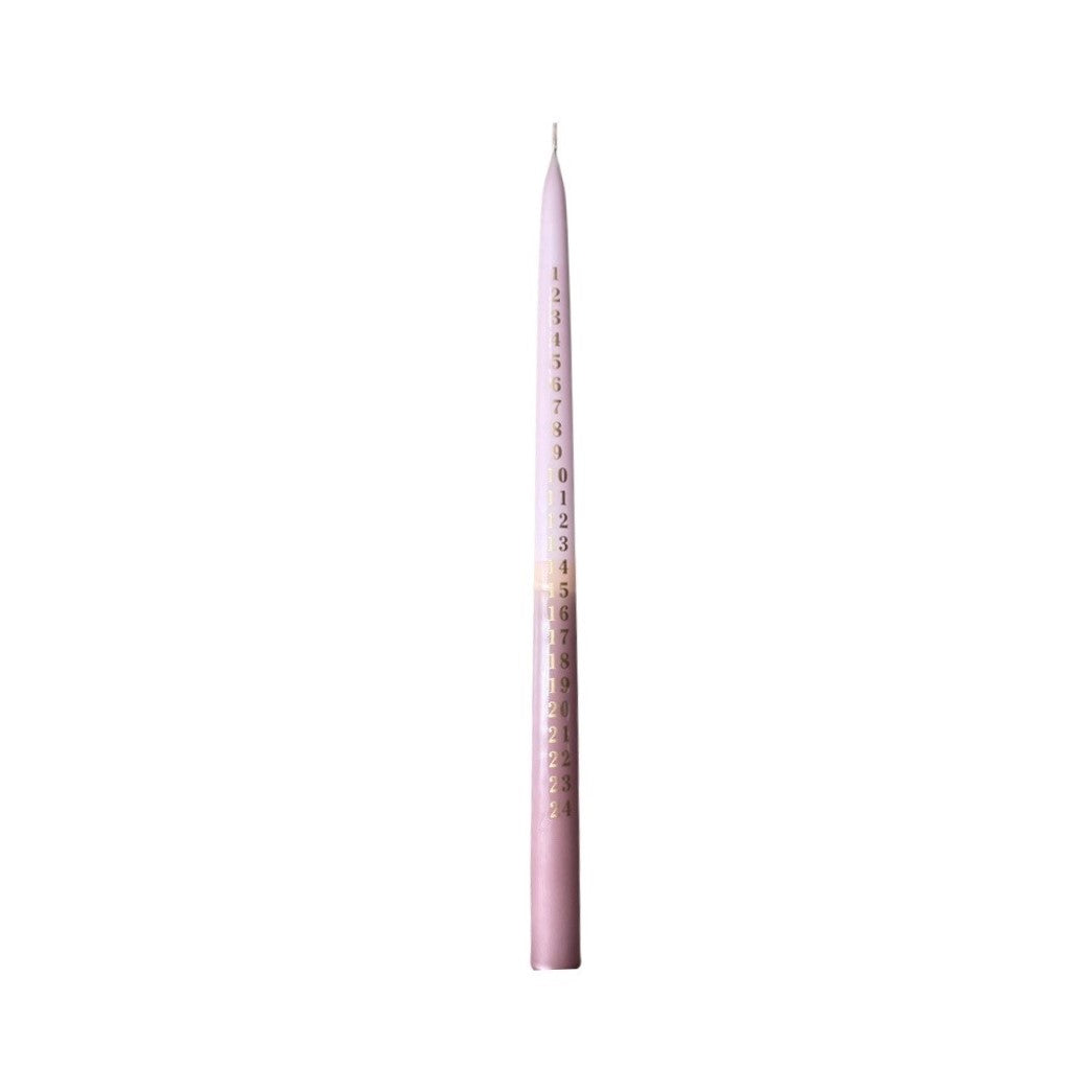 Kalenderlys - Pastel Kegle